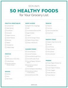 50 Healthy Foods to Add to Your Grocery List - Sonima