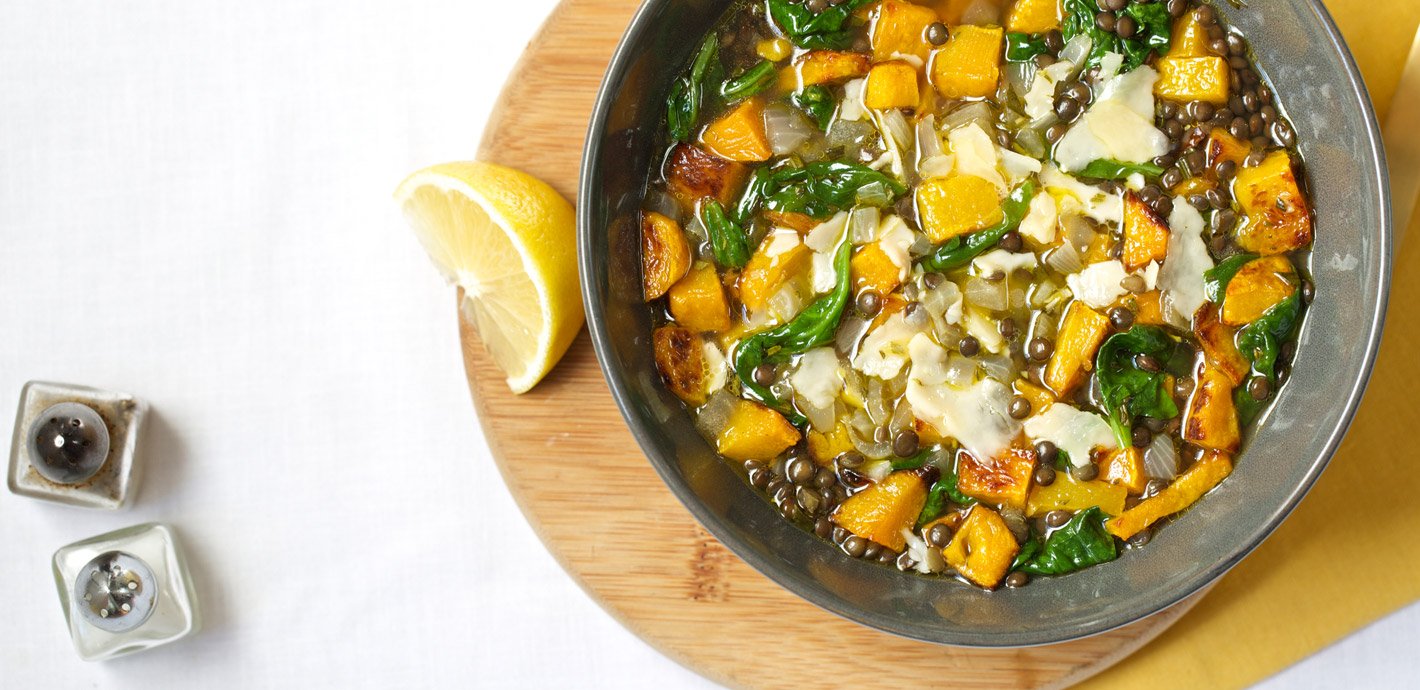 Lentil Soup with Autumn Harvest Vegetables - Sonima